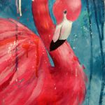 Flamingo naslikaj si